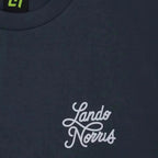 SCRIPT PETROL BLUE SHORT SLEEVE TEE - Speedxcrafts