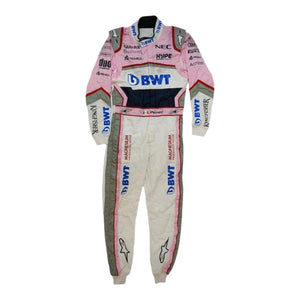 SERGIO PEREZ 2018 RACE SUIT SAHARA FORCE INDIA F1 TEAM - Speedxcrafts