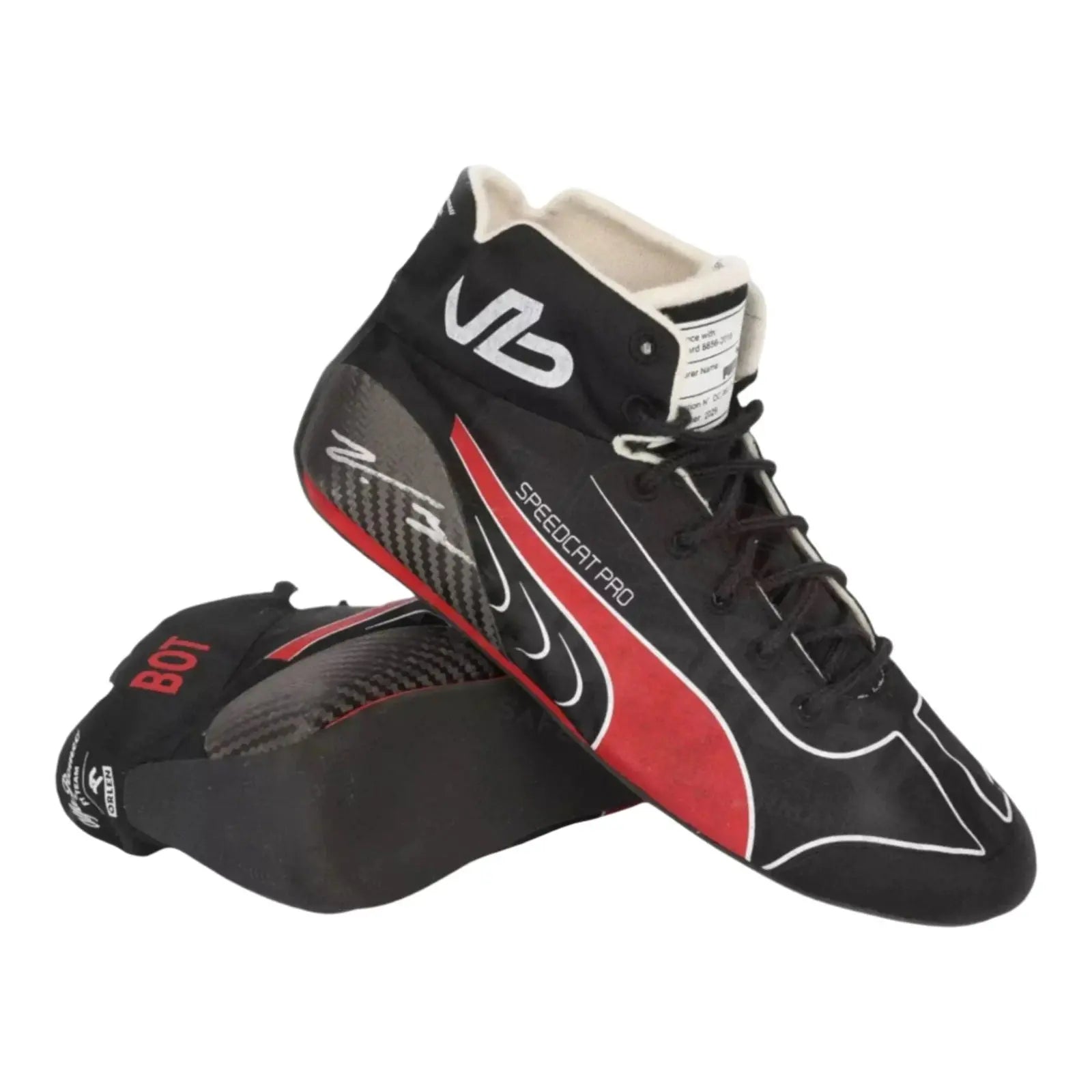 Sauber Alfa Romeo Valtteri Bottas 2022 F1 Boots - Team ORLEN - Speedxcrafts
