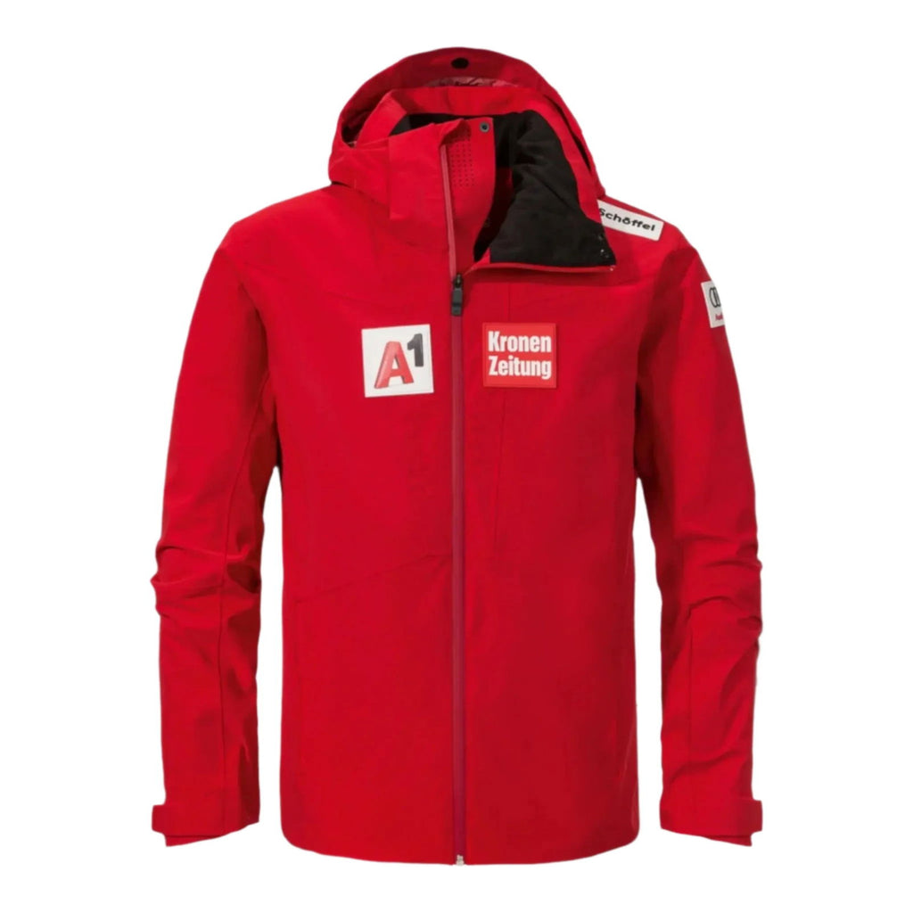 Schoffel Pontresina M RT Ski Jacket - Barbados Cherry Color - Speedxcrafts