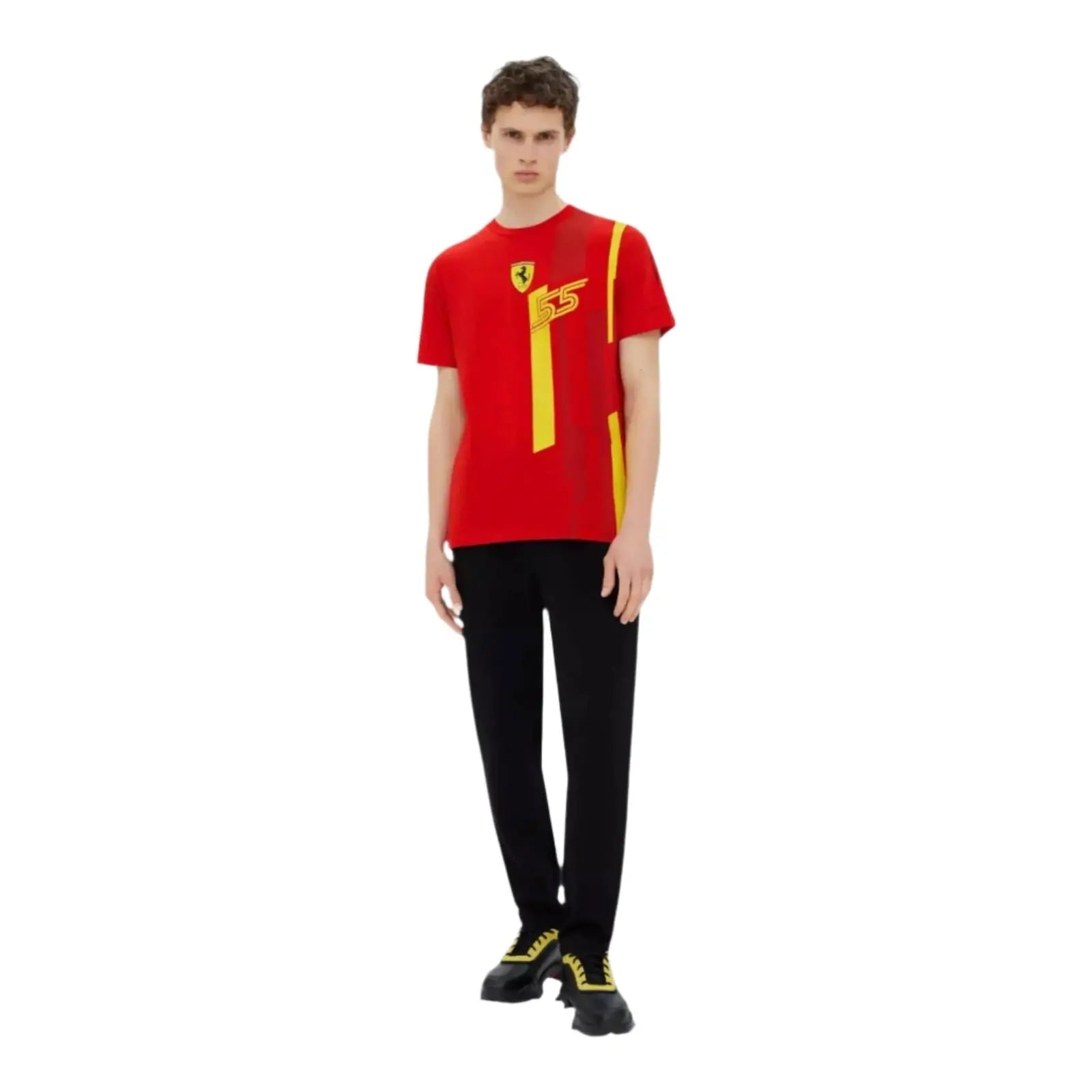 Scuderia Ferrari Carlos Sainz Replica T-Shirt - Barcelona Edition - Speedxcrafts
