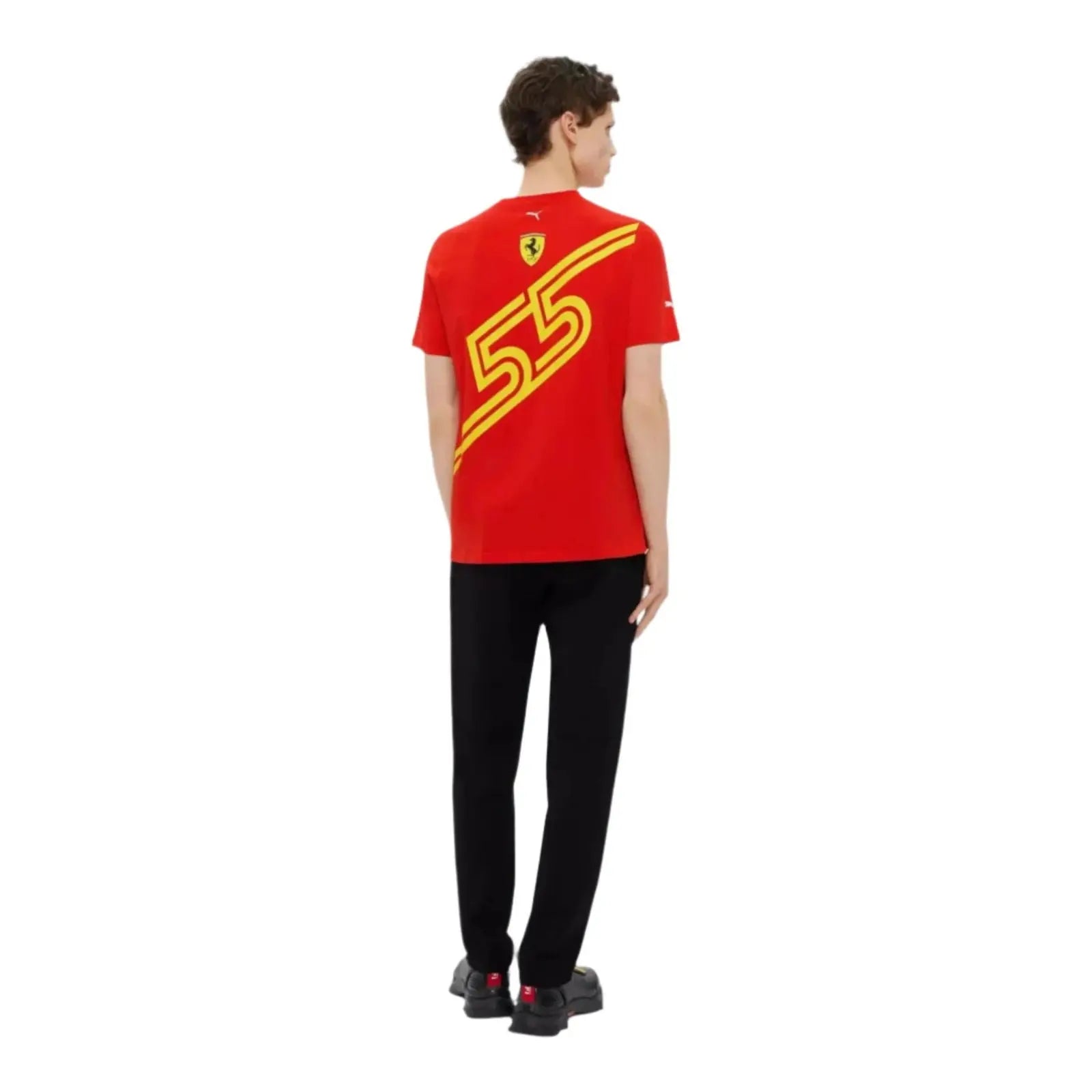 Scuderia Ferrari Carlos Sainz Replica T-Shirt - Barcelona Edition - Speedxcrafts
