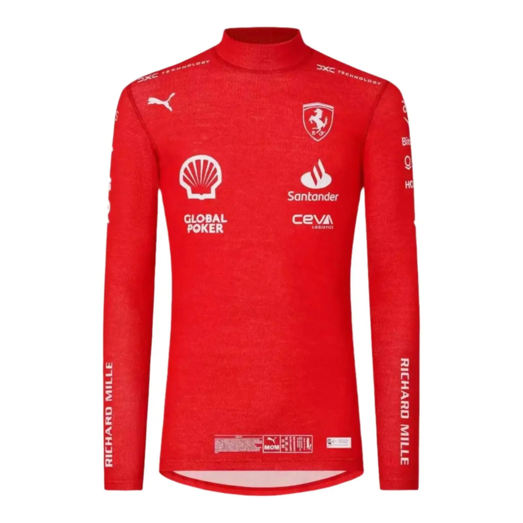 Scuderia Ferrari Charles Leclerc F1 PRO Undersuit Top - Joshua Vides - Speedxcrafts