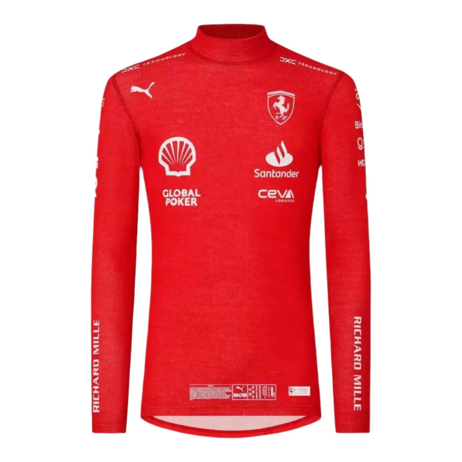 Scuderia Ferrari Charles Leclerc F1 PRO Undersuit Top - Joshua Vides - Speedxcrafts