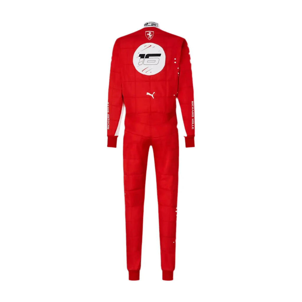 Scuderia Ferrari Race Suit - Charles Leclerc & Carlos Sainz Jr 2023 - Speedxcrafts