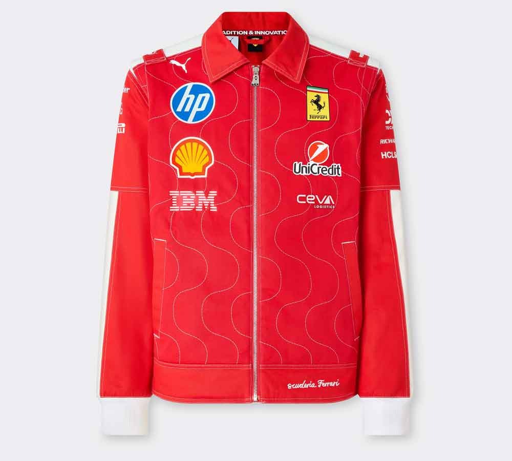 Scuderia Ferrari HP 2025 Monza Limited Edition Team Replica Jacket Speedxkarting