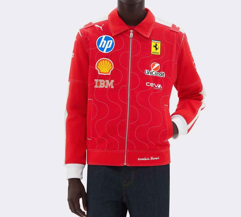 Scuderia Ferrari HP 2025 Monza Limited Edition Team Replica Jacket Speedxkarting