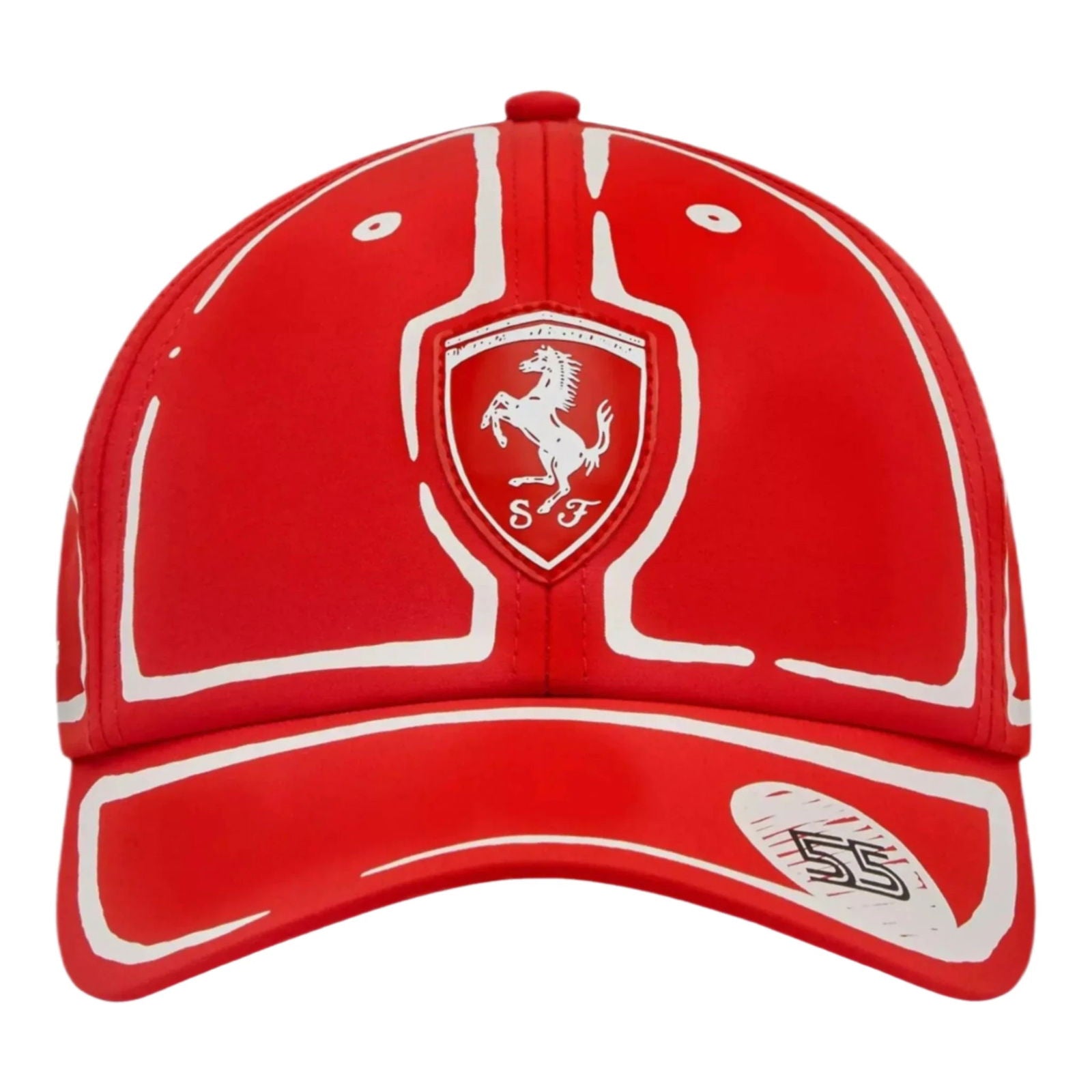 Scuderia Ferrari Carlos Sainz Puma baseball hat - Joshua Vides - Speedxcrafts