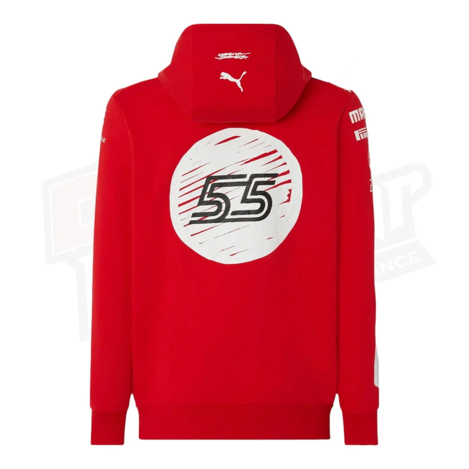 Scuderia Ferrari Carlos Sainz Puma hooded sweatshirt - Joshua Vides - Speedxcrafts