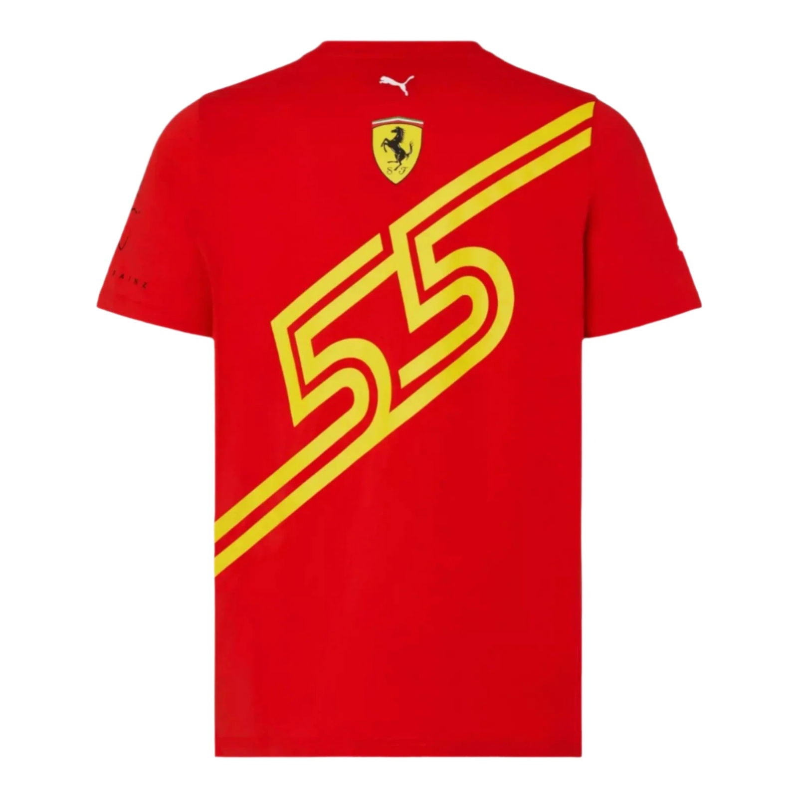Scuderia Ferrari Carlos Sainz Replica T-Shirt - Barcelona Edition - Speedxcrafts