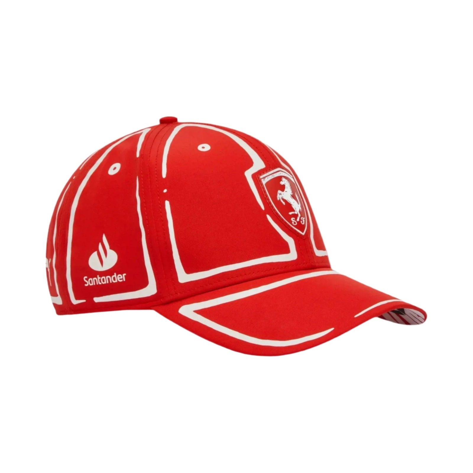 Scuderia Ferrari Charles Leclerc Puma Baseball Hat - Joshua Vides - Speedxcrafts