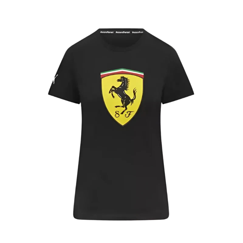 Scuderia Ferrari F1 Women's Shield T-shirt - Speedxcrafts