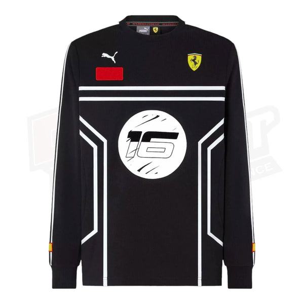 Scuderia Ferrari Puma Charles Leclerc jersey - Joshua Vides - Speedxcrafts