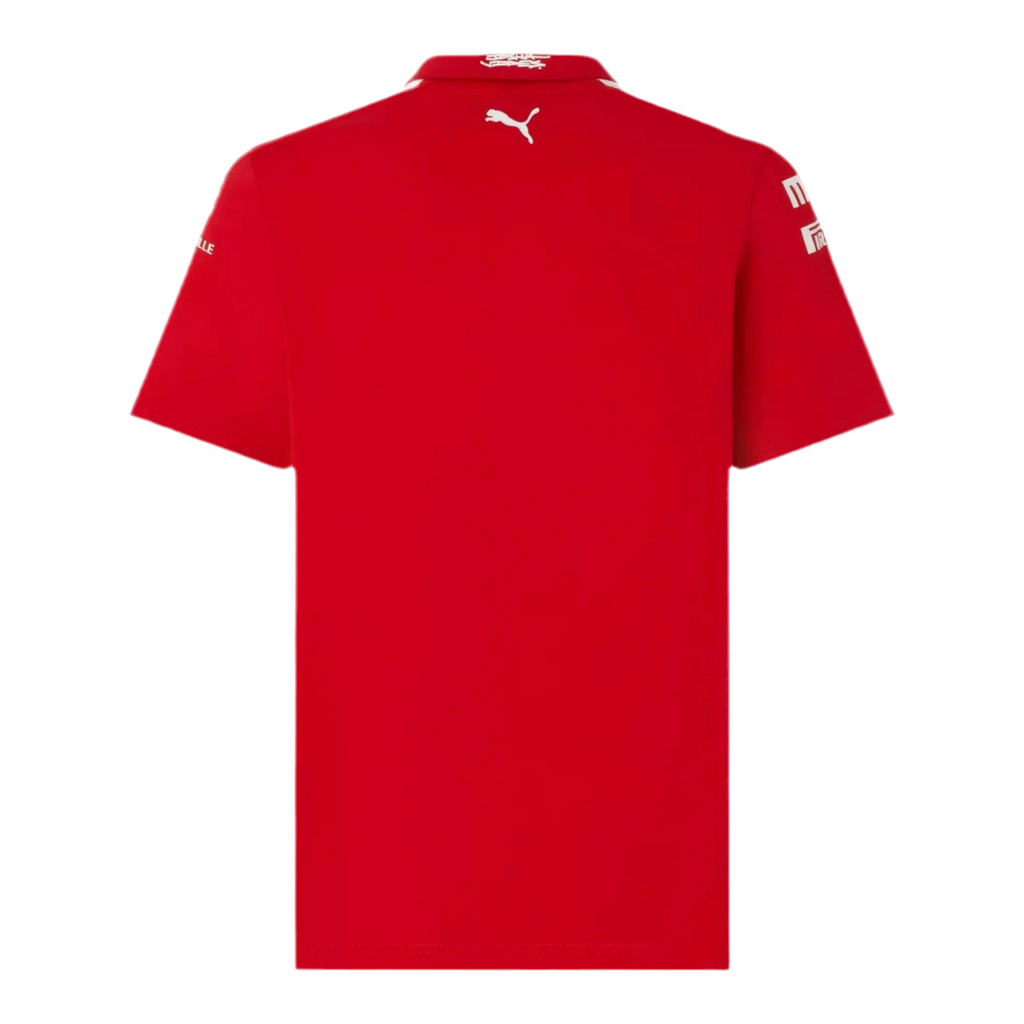 Scuderia Ferrari Puma Team Polo Shirt - Joshua Vides Design - Speedxcrafts