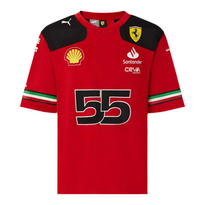 Scuderia Ferrari Replica Carlos Sainz American football jersey - Austin Special Edition - Speedxcrafts