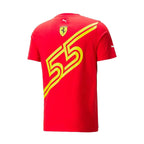 Scuderia Ferrari Sainz 2023 Spanish GP T-Shirt - Speedxcrafts