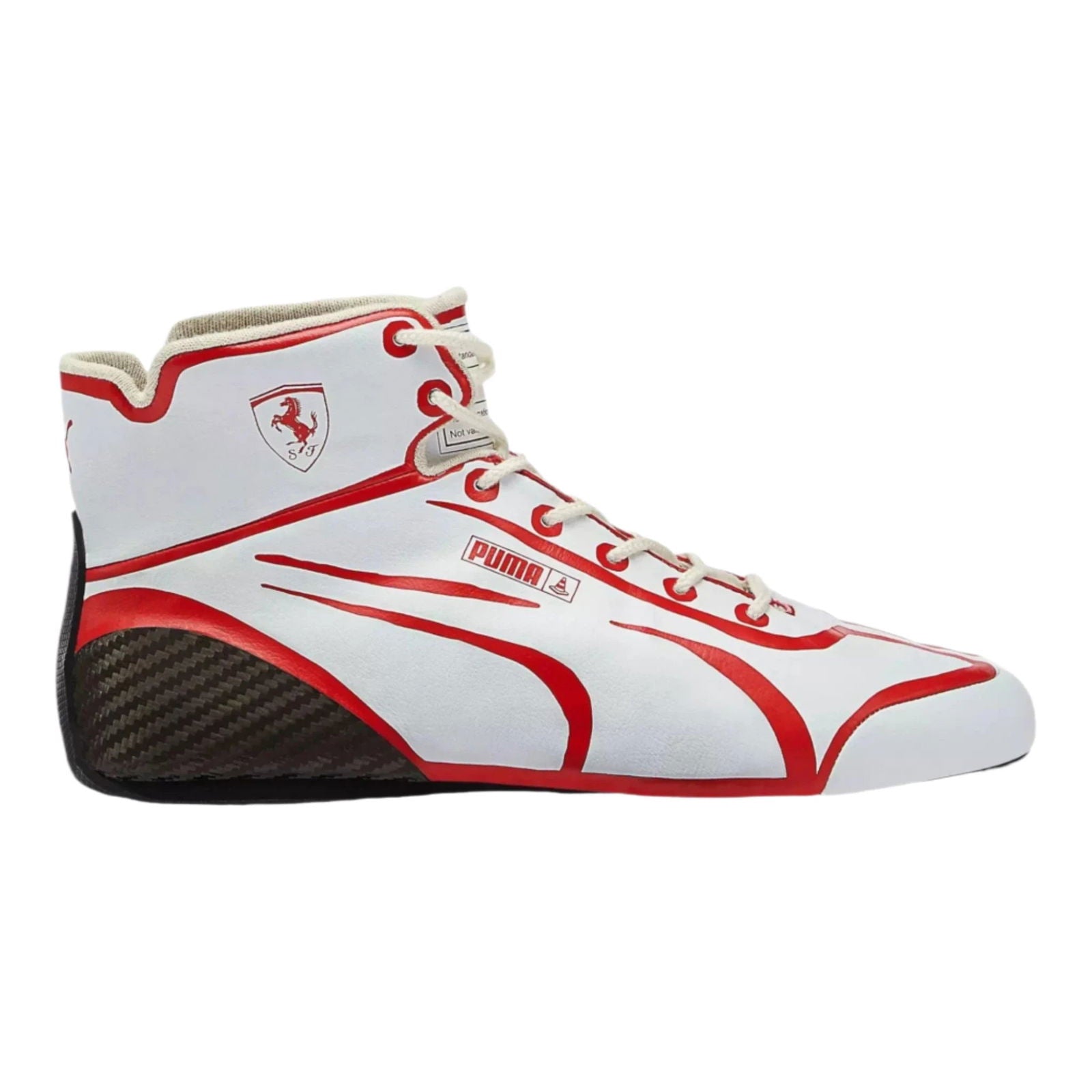 Scuderia Ferrari Speedcat Pro Trainers Boots - Joshua Vides Edition | Official F1 Merchandise - Speedxcrafts