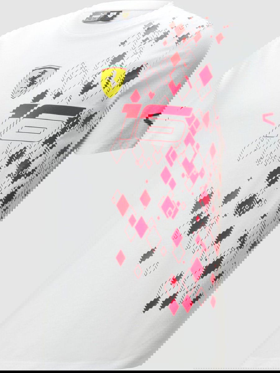 Scuderia Ferrari Team Charles Leclerc T-shirt - Monaco Special Edition - Speedx Crafts