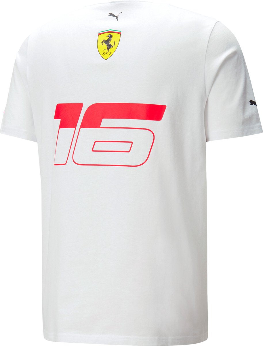 Scuderia Ferrari Team Charles Leclerc T-shirt - Monaco Special Edition - Speedx Crafts