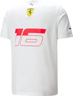 Scuderia Ferrari Team Charles Leclerc T-shirt - Monaco Special Edition - Speedx Crafts