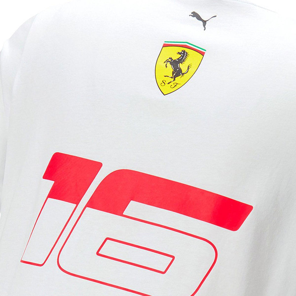 Scuderia Ferrari Team Charles Leclerc T-shirt - Monaco Special Edition - Speedx Crafts