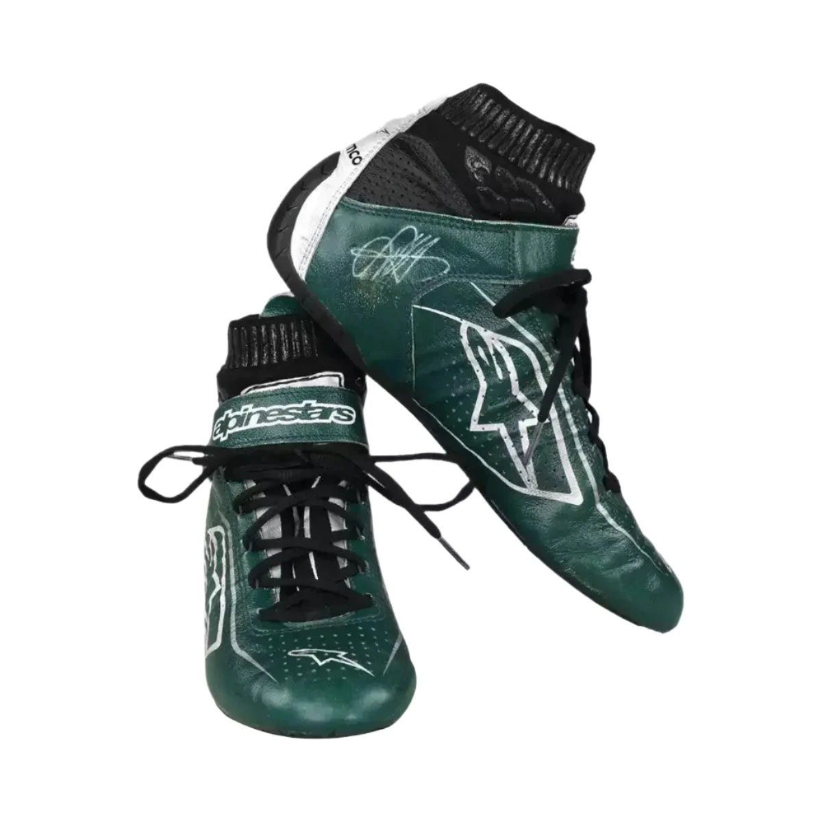 Sebastian Vettel 2022 Aston Martin  F1 Team Race Boots - Speedxcrafts