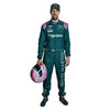 Sebastian Vettel Aston Martin F1 drivers 2021 Race Suit - Speedxcrafts