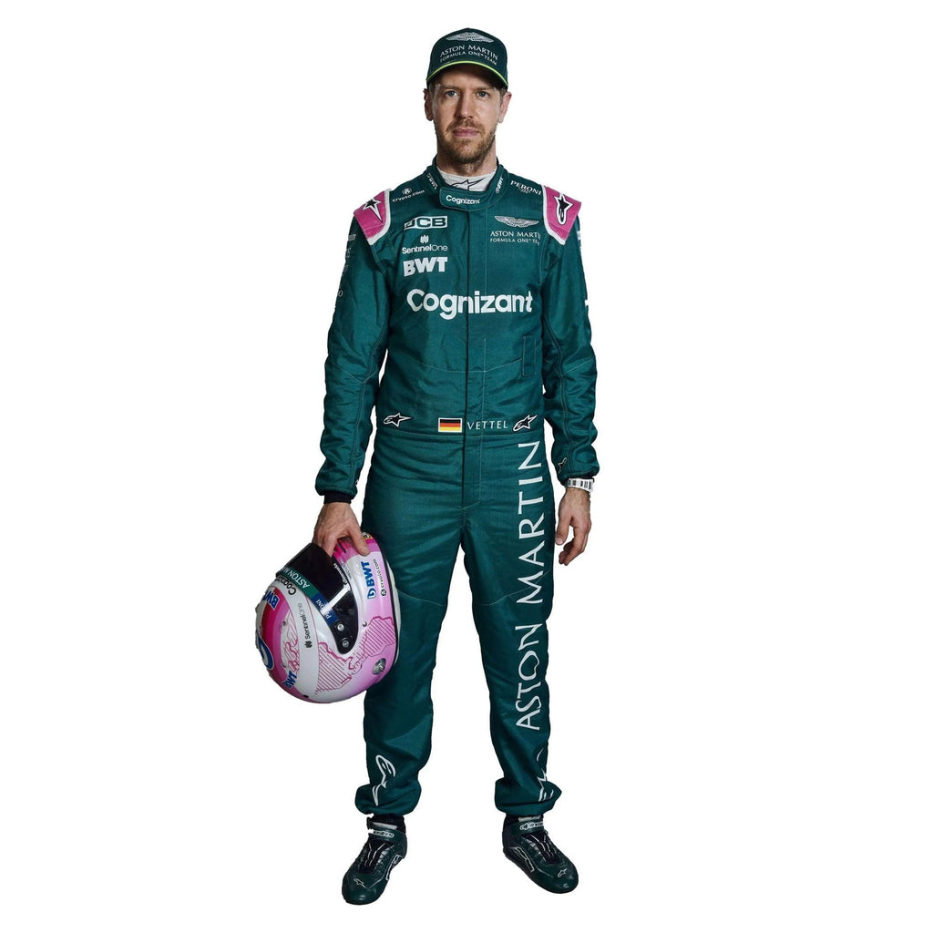 Sebastian Vettel Aston Martin F1 drivers 2021 Race Suit - Speedxcrafts