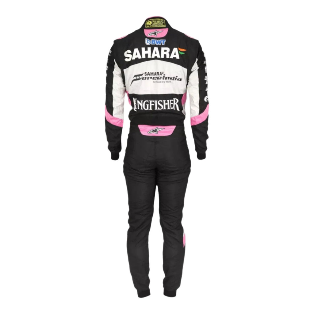 Sergio Pérez 2017 Sahara Force India F1 Team Race Suit - Speedxcrafts