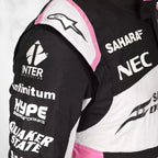 Sergio Pérez 2017 Sahara Force India F1 Team Race Suit - Speedxcrafts