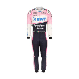 Sergio Pérez 2019 Racing Point F1 Team Race Suit - Speedxcrafts