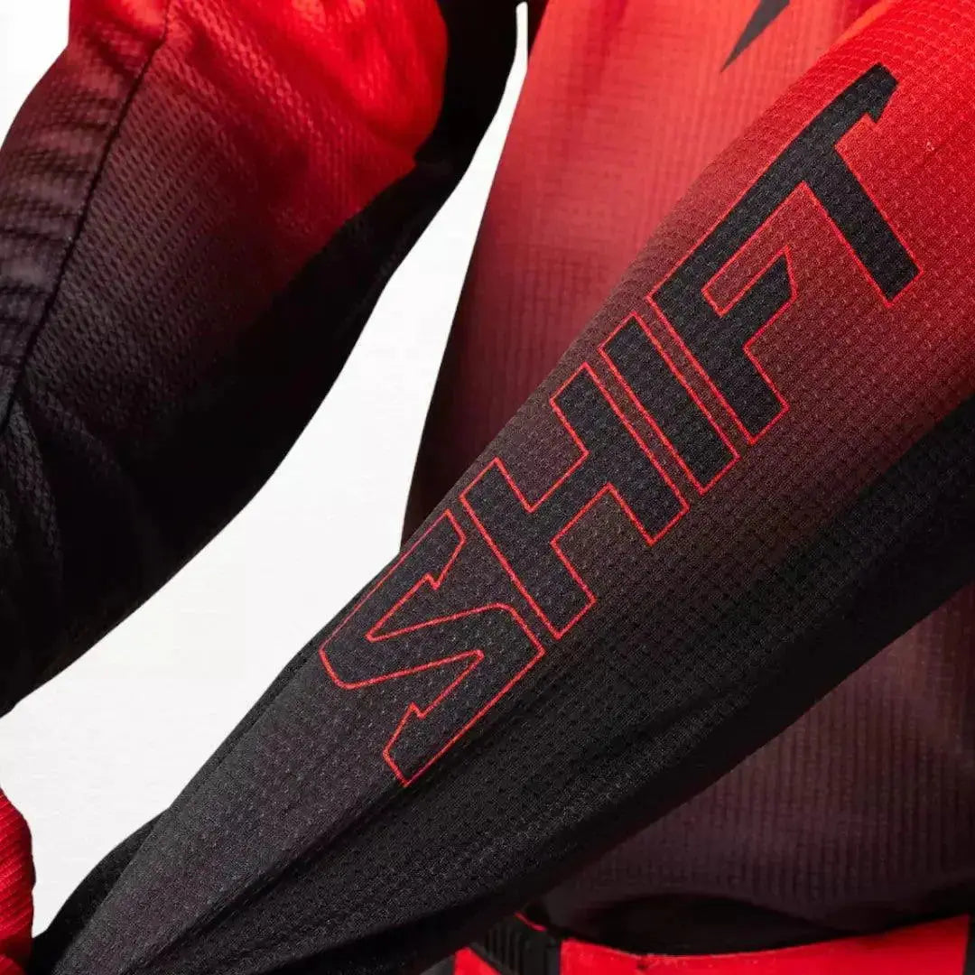 Shift White Label MX Jersey Fluo Red - Speedxcrafts