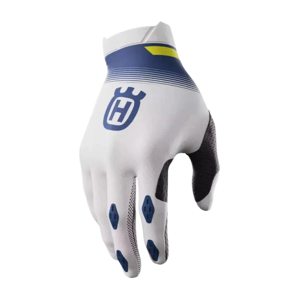 Shot Husqvarna Limited Edition 2023 MX Gloves Blue - Speedxcrafts