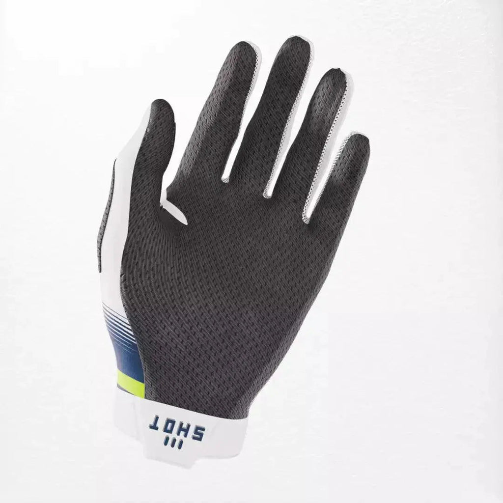 Shot Husqvarna Limited Edition 2023 MX Gloves Blue - Speedxcrafts