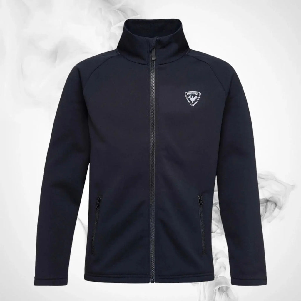 Ski Hoodie ROSSIGNOL Boy Fz Clim Black - 2020/21 - Speedxcrafts