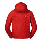 Ski Insulation Jacket SCHOFFEL Vntlft Hoody Adamont 3 K RT Junior Red - 2021/22 - Speedxcrafts