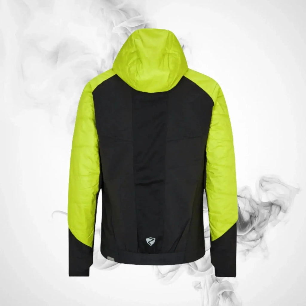 Ski Jacket Ziener Nakos Man Bitter Lemon Green Mud - Speedxcrafts