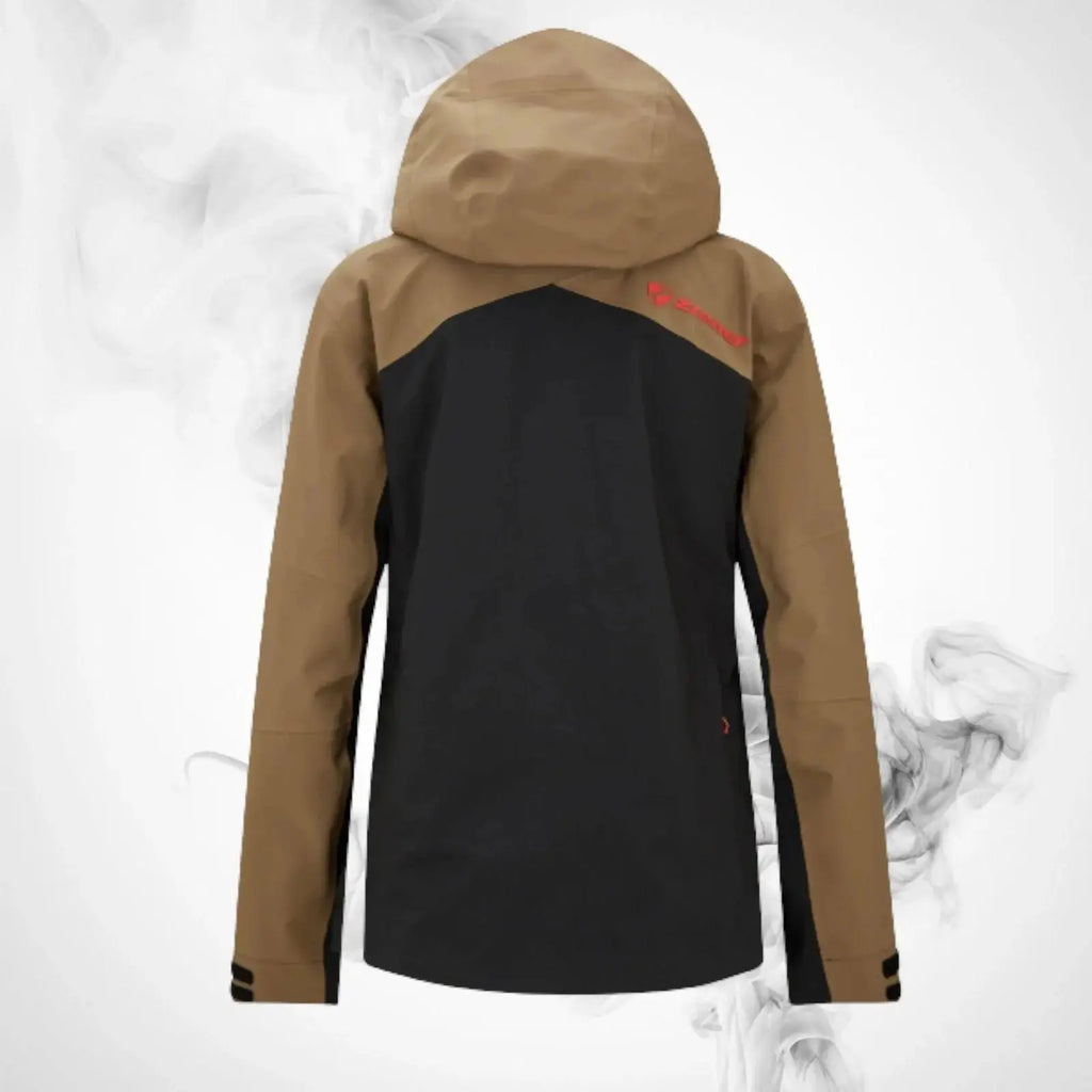 Ski Jacket Ziener Trivor Lady Padded Walnut Red - 2023/24 - Speedxcrafts