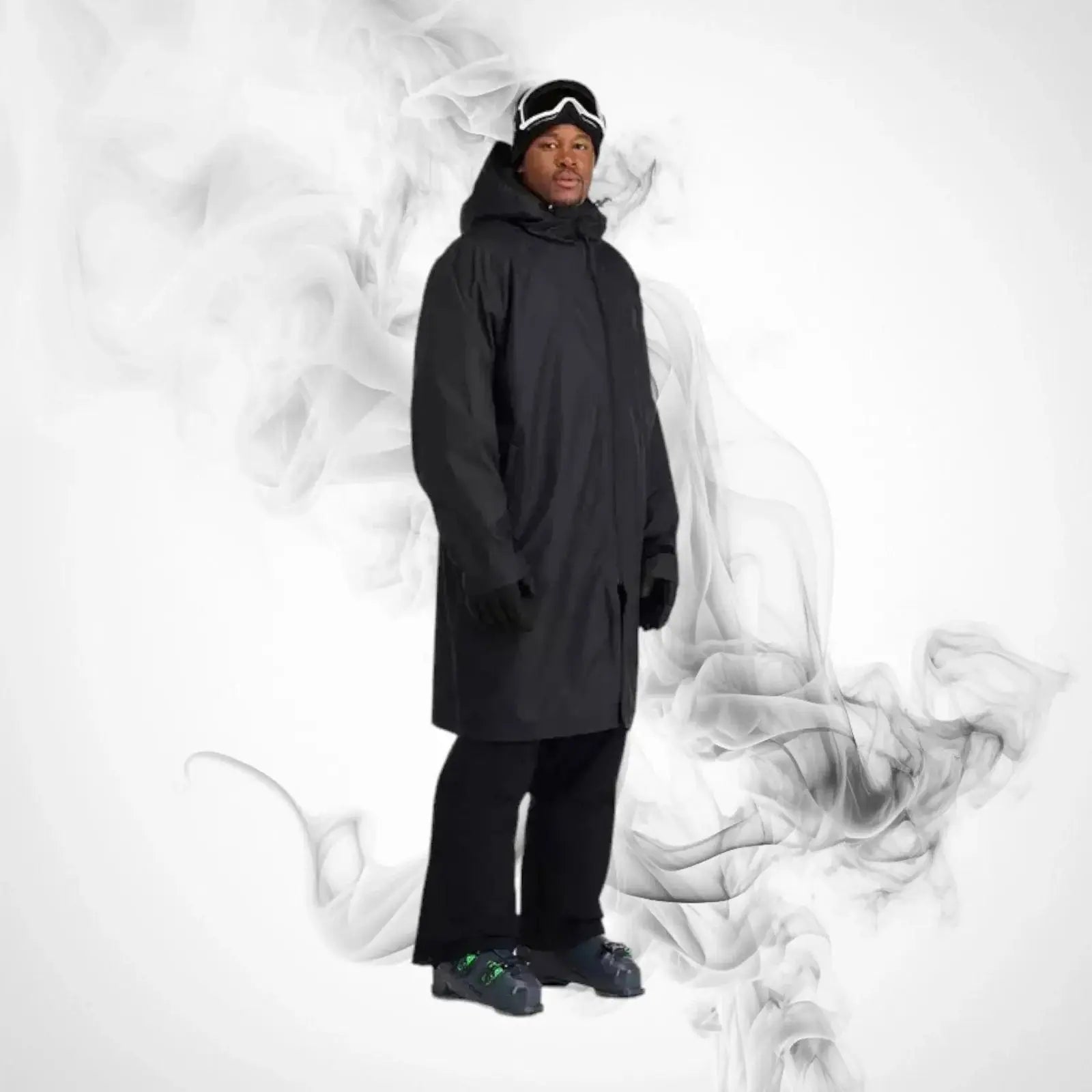 Ski Raincoat SPYDER Rain Black - 2022/23 - Speedxcrafts