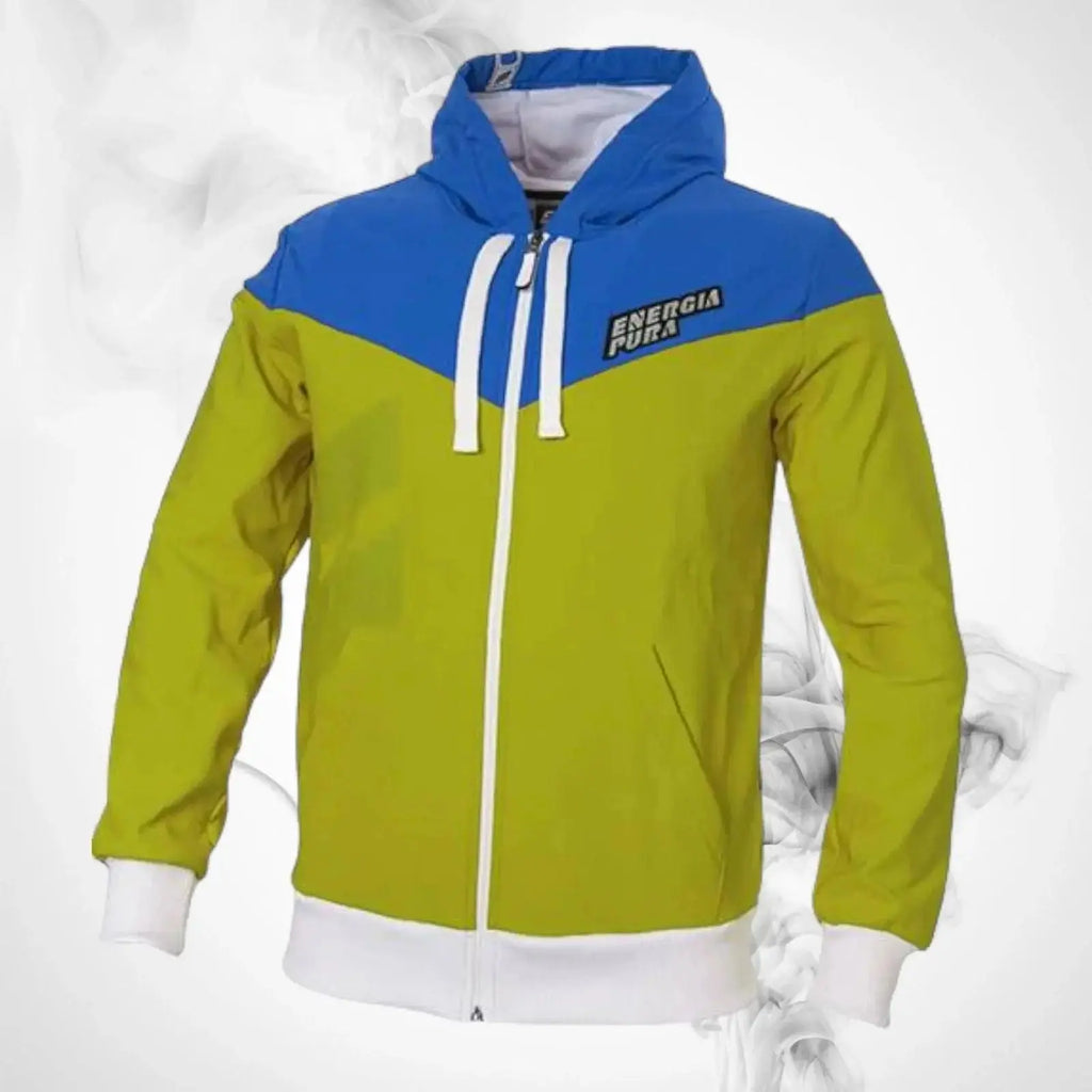 Ski Softshell ENERGIAPURA Felpa Tip Junior Acid Green/Turquoise - 2021/22 - Speedxcrafts