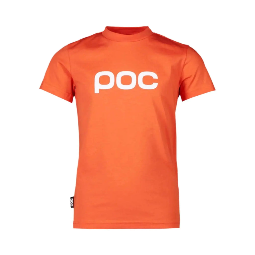 Ski T-shirt Poc Tee Jr Zink Orange - 2023/24 - Speedxcrafts
