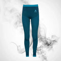 Ski Thermal Underwear ODLO Performance Warm Kids BL Bottom Long Dark Sapphire/Indigo Bunting - 2022/23 - Speedxcrafts