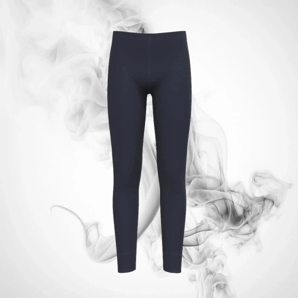 Ski Thermal Underwear Odlo Active Warm Eco Kids BL Bottom Long Black - 2023/24 - Speedxcrafts