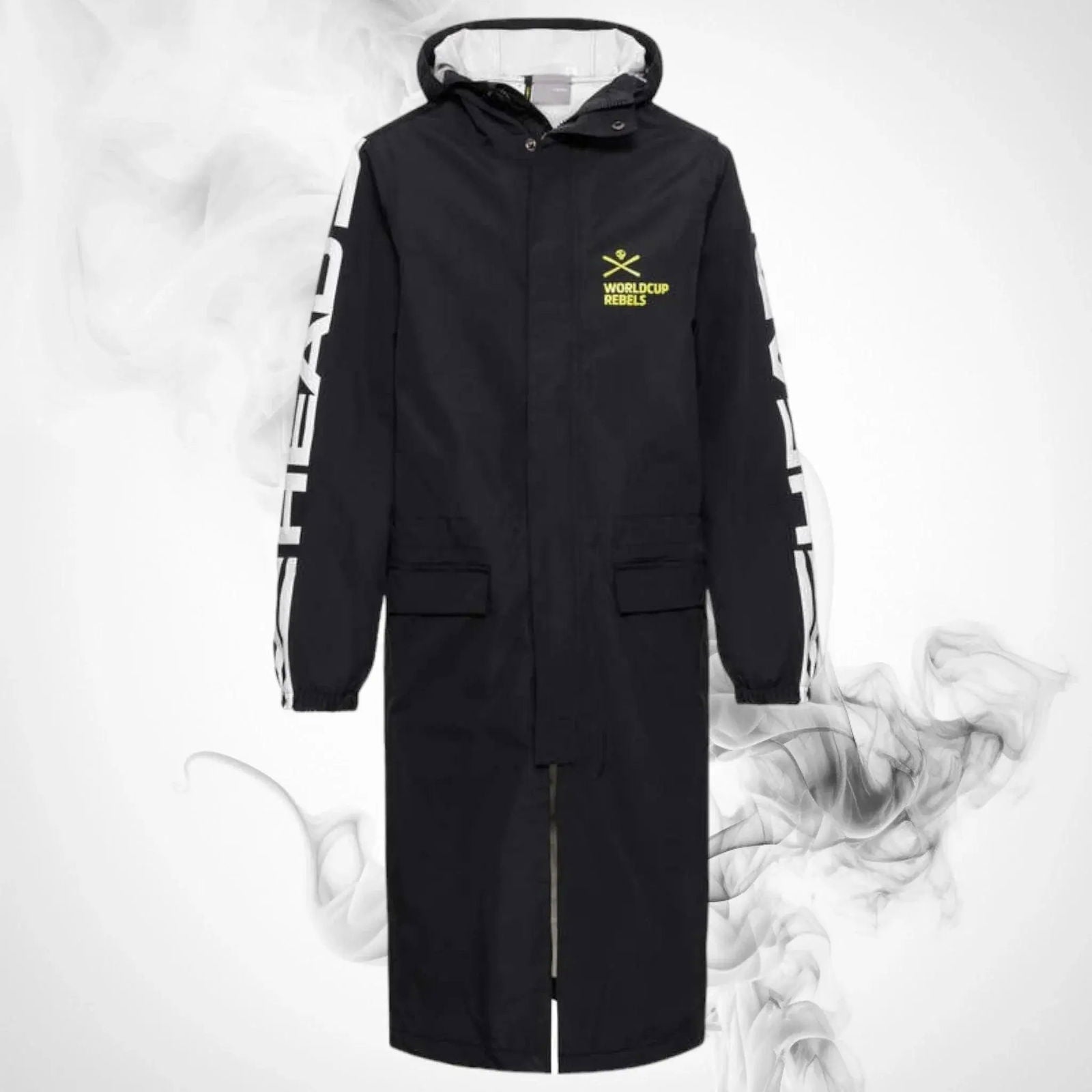 HEAD RACE TEAM JUNIOR JACKET ブラック/イエロー Youth Rain Coats - Speedxcrafts – Speedx Crafts