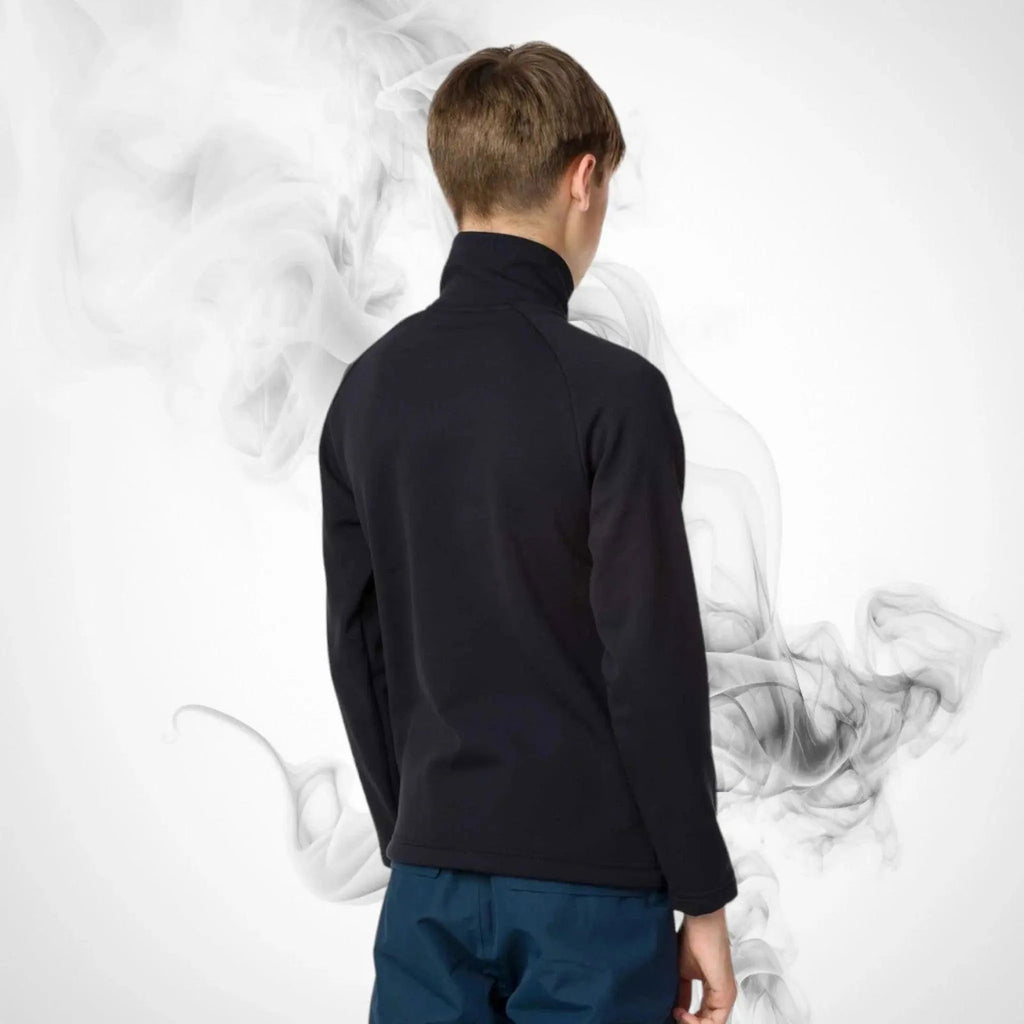 Ski Hoodie ROSSIGNOL Boy Fz Clim Black - 2020/21 - Speedxcrafts