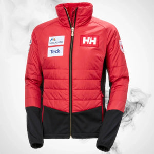 Ski Insulation Jacket Helly Hansen World Cup Insulator Jacket Red - 2023/24 - Speedxcrafts