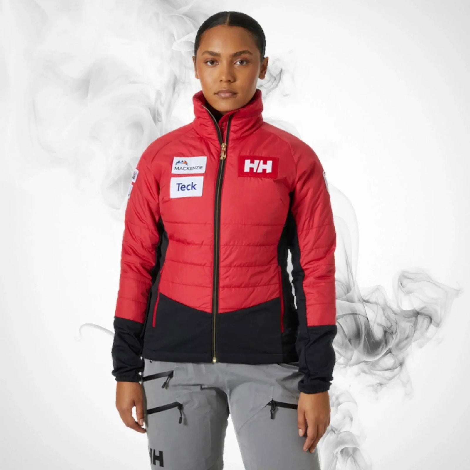 Ski Insulation Jacket Helly Hansen World Cup Insulator Jacket Red - 2023/24 - Speedxcrafts