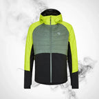 Ski Jacket Ziener Nakos Man Bitter Lemon Green Mud - Speedxcrafts