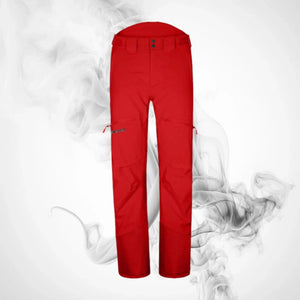 Ski Man ZIENER Temmo Full-Zip pants Red - Speedxcrafts
