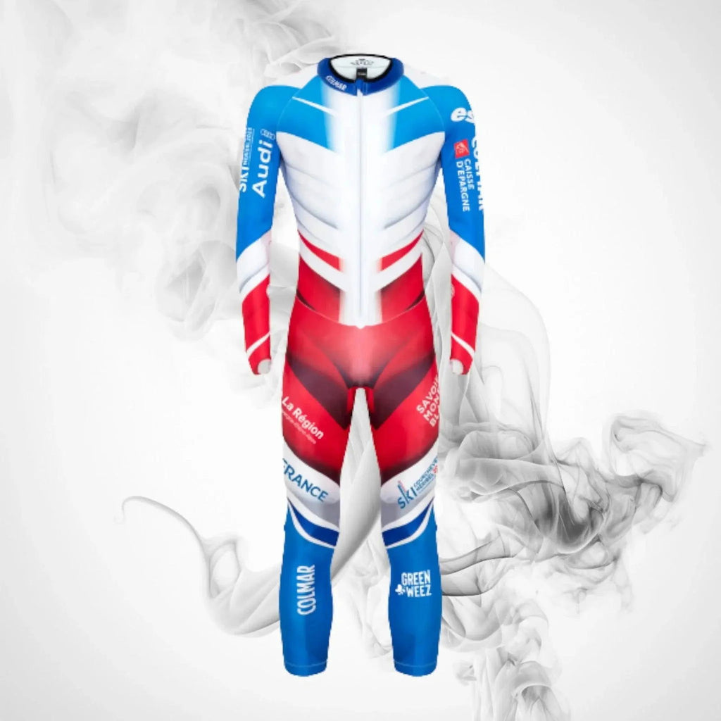 Ski Race Suit COLMAR French Team Men's Suit - Speedxcrafts